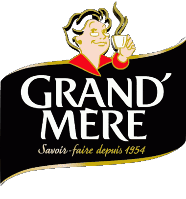 Logo-Logo Grand Mère café Bebidas 