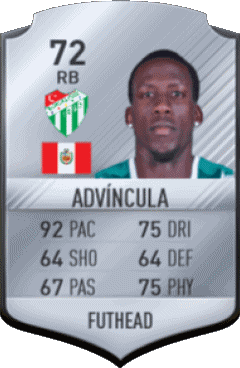 Luis Advíncula Perù F I F A - Giocatori carte Videogiochi Multimedia 