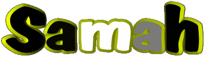 Samah S FEMMINILE - Maghreb Musulmano Nome 