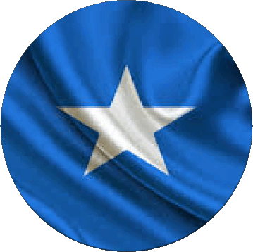 Rond Somalia Africa Bandiere 