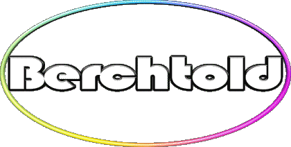 Berchtold B MASCULINE - German First Names 