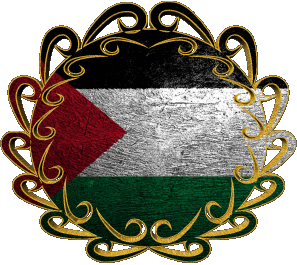 Forma Palestina Asia Bandiere 