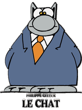 Le chat - Philippe Geluck Tira Cómica Multimedia 
