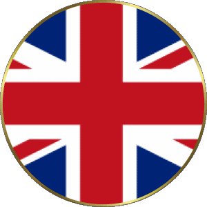 Rond Royaume Uni Europe Drapeaux 