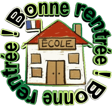06 Transparent Background Bonne Rentrée French Messages 