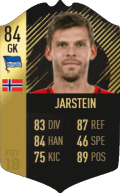 Rune Almenning Jarstein Norvège F I F A - Joueurs Cartes Jeux Vidéo Multi Média 