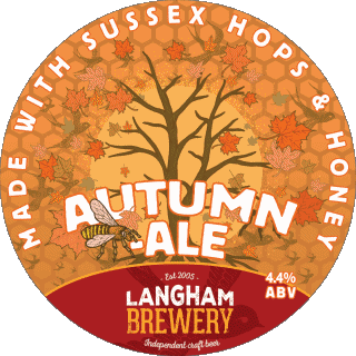 Autumn ale-Autumn ale Langham Brewery UK Cervezas Bebidas 
