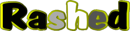 Rashed R MASCULINO - Magreb Musulmán Nombre 