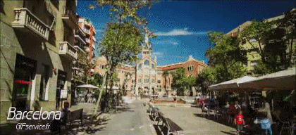 Espagne - Barcelone Orte - TimeLapse Humor -  Fun 