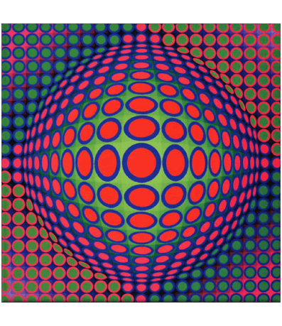 Victor Vasarely Pintor de artistas Humor - Fun 