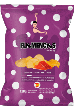 Flamencas España Aperitivos - Chips - Snack Comida 