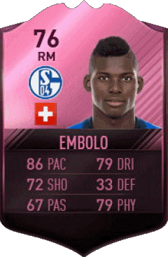 Breel Embolo Suiza F I F A - Jugadores  cartas Vídeo Juegos Multimedia 