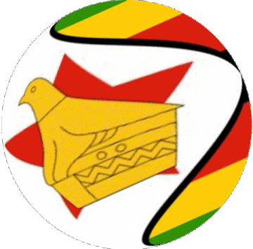 Sphere - Cube Zimbabwe Africa Flags 