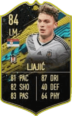 Adem Ljajic Serbia F I F A - Card Players Video Games Multi Media 