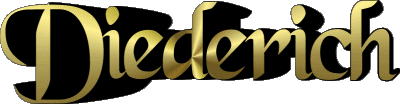 Diederich D MASCULIN - Allemagne Prénoms 