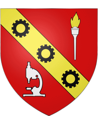 Wappen-Wappen Paris Bezirk 15 75 Abteilungen - Städte Frankreich Fahnen 