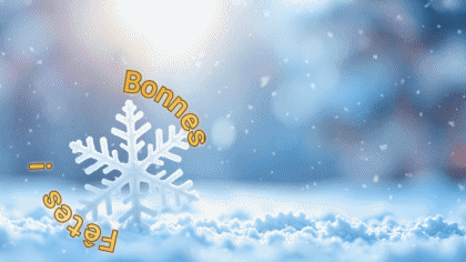 Video Bonnes Fêtes (Noël) Francese Messagi 