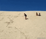 Humour - Fun Sports SnowBoard Sur le sable (Sandboarding) 