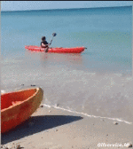Humour - Fun Sports Canoé Kayak Gamelle - Fail 