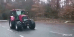 Humor - Fun Transporte Tractor Accident Fail 