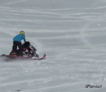 Humor - Fun Transporte Motocicleta de nieve Fun - Win 