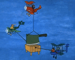 Multi Media Cartoons TV - Movies Dastardly and Muttley in their Flying Machines Sky Hi-Iq 