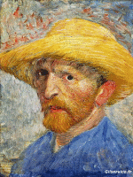 Humor -  Fun Morphing - Sehen Sie aus wie Maler Künstler Eindämmung Covid Kunst Nachbildungen Herausforderung Van Gogh 