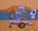 Multi Média Dessins Animés TV Cinéma Les Fous du volant Motors Race Video GIF - 08 