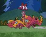 Multi Media Cartoons TV - Movies Wacky Races Motors Race Video GIF - 02 