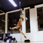 Humor -  Fun PEOPLE Acrobatics Pole Dance Fun Win 