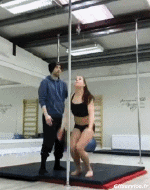 Humor -  Fun MENSCHEN Akrobatik Pole Dance Gamelle Fail 