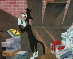 Multi Média Dessins Animés TV Cinéma Tex Avery Ventriloquist Cat 