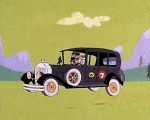 Multi Média Dessins Animés TV Cinéma Les Fous du volant Motors Race Video GIF - 03 