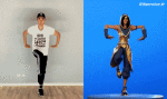 Glyphic-Multi Média Jeux Vidéo Fortnite Dance Duo Glyphic