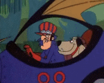 Multi Media Cartoons TV - Movies Wacky Races Motors Race Video GIF - 09 