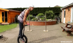 Humor -  Fun PEOPLE Unicycle Fun Win 