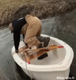 Humor -  Fun Transport Boote Stürze - Fail 