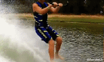 Humor -  Fun Sports Water skiing Barefoot 