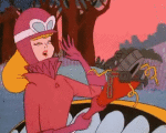 Multi Média Dessins Animés TV Cinéma Les Fous du volant Motors Race Video GIF - 10 