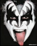 Gene Simmons (Kiss)-Humour - Fun Morphing - Ressemblance People - Vip Série 03 