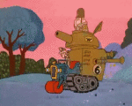 Multi Media Cartoons TV - Movies Wacky Races Motors Race Video GIF - 10 