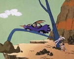 Multi Média Dessins Animés TV Cinéma Les Fous du volant Motors Race Video GIF - 02 