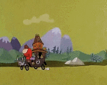 Multi Média Dessins Animés TV Cinéma Les Fous du volant Motors Race Video GIF - 03 