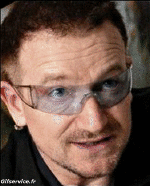 Bono - Robin Williams-Humor -  Fun Morphing - Look Like People - Vip People Series 03 Bono - Robin Williams