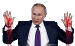 Du sang sur les Mains !-Humour - Fun POLITIQUE Vladimir Poutine Du sang sur les Mains !