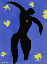 Umorismo -  Fun Morphing - Sembra Artisti pittori ricreazioni d'arte covid contenimento Getty sfida - Henri Matisse 