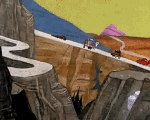 Multi Média Dessins Animés TV Cinéma Les Fous du volant Motors Race Video GIF - 03 