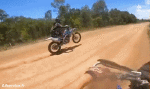 Humor -  Fun Transport Motorcycles Cross Gamelles Fail 