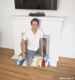 Humor -  Fun ART GIF Artists Kevin Parry - Illusions 