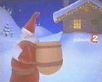 Multimedia Canales - TV Francia France 2 Jingle Pub Noël 2002 - 2008 